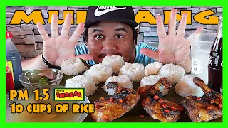 SPICY CHICKEN INASAL MUKBANG || 10 CUPS OF RICE || @MASTERZEPH