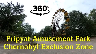 Abandoned Pripyat Amusement Park, Chernobyl in 360 degree view | Eyemmersive | English Voiceover