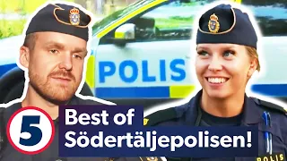 ALLA klipp från ALLA säsonger av Södertäljepolisen - Bråk, rån, våldsamma upplopp! | Kanal 5 Sverige