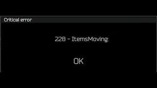 [Fix] Escape from Tarkov  Itemsmoving Item Scav Case Error 228 Hideout & Non Hideout related [Fix]