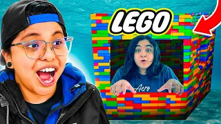 CONSTRUIMOS UNA CASA DE LEGO GIGANTE BAJO EL AGUA 😱 | Patho