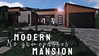 Modern Family Mansion 80k| ROBLOX bloxburg