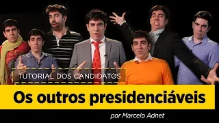 Marcelo Adnet imita Boulos, Amoêdo, Meirelles, Alvaro Dias, Eymael, Vera Lucia e João Goulart Filho