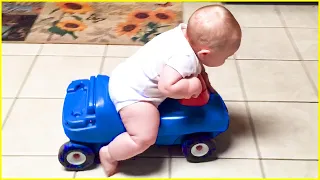 Fast and Furious Baby Version: Funny Baby Driving | Peachy Vines