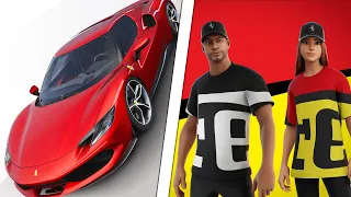 The Ferrari 296 GTB is in Fortnite NOW! + Ferrari Bundle