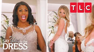 Omarosa Shops for a Show-Stopping Look | Say Yes to the Dress | TLC