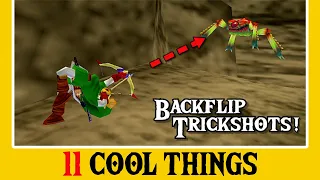 Crazy Backflip Trickshots! - 11 Other Cool Things About Zelda: Ocarina of Time (Part 7)