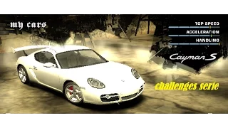 NFS MW challenges serie : Porsche cayman s