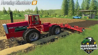 Buying new animals and baling hay with old tractors | Back in my day 4 Farming simulator 19