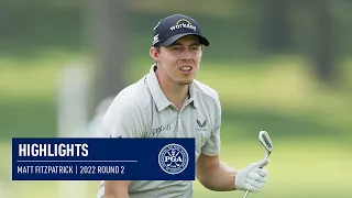 Every Shot from Matt Fitzpatrick's Second Round | 2022 PGA Championship