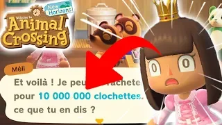 SE FAIRE 10 MILLIONS DE CLOCHETTES EN 2 MINUTES ?!!! | Animal Crossing New Horizons