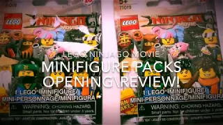 Lego Ninjago Movie Minifigure Packs OpeningReview!