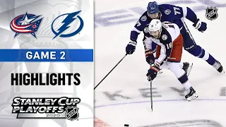 НХЛ Плей-офф 2020/ Тампа Бэй VS Коламбус /Обзор матча/ 14.08.20/Tampa Bay Lightning VS Columbus