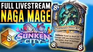 ⭐ Ping Naga Mage! NoHandsGamer Twitch Stream VODs - Voyage to the Sunken City - Hearthstone