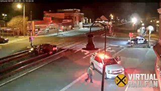 Train hits car in Ashland, VA (CSX)
