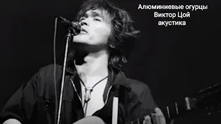 Алюминиевые огурцы-Виктор Цой-Кино акустика