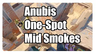 CS2 Anubis - 1 Spot ALL Mid Smokes & More!