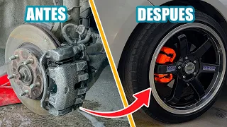 [PASO A PASO] Como PINTAR Y VINILAR LOS FRENOS de tu coche | CALIPERS REFLECTIVOS AL Cerato