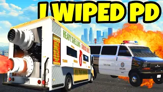 Attacking Police Transports in GTA 5 RP