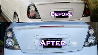 How To Remove Your Tail Light Lenses (2002 Nissan Altima Clear Tail Lights) - Car Stuff #20