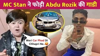 MC Stan ने फोड़ी Abdu Rozik की गाडी !