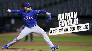 Nathan Eovaldi All Pitches Rangers vs A's | 5/11/23 | MLB Highlights