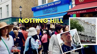 Notting Hill London Walking Tour (4K)