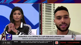Windies T20 world cup squad unveiled | SportsMax Zone