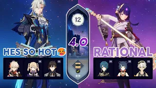 C0 Neuvillette Taser IS SO GOOD  & C2 Raiden National | Spiral Abyss 4.0 | Floor 12 (9★)