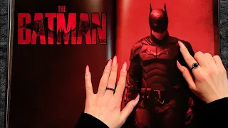 ASMR Tracing: The Batman Art Book 🦇 Flip-Through 2H (minimal/inaudible whispering)