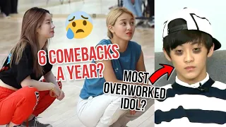 4 Groups & Idols MOST OVERWORKED By Their Companies