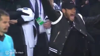 Reação  de Neymar ao PSG Ser Eliminado Pelo Manchester  United!!!!!