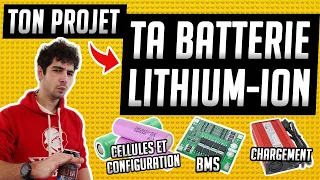 ⚡️ Dimensionner et Réaliser sa Batterie Lithium Ion