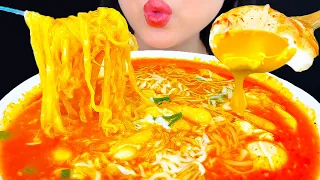 ASMR MUKBANG | SPICY NOODLES with SOFT BOILED EGGS 1 hr plus COMPILATION | EATING SOUNDS | ASMR Phan