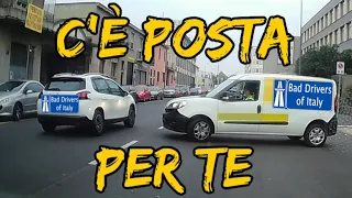 BAD DRIVERS OF ITALY dashcam compilation 12.09 - C'È POSTA PER TE