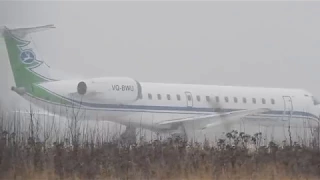 Взлёт ERJ-145 Комиавиатранс из Кирова в метелб