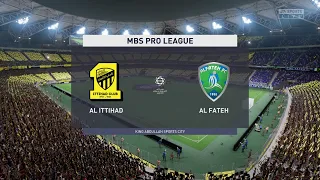 Al-Ittihad vs Al-Fateh (07/10/2022) Saudi Professional League FIFA 23