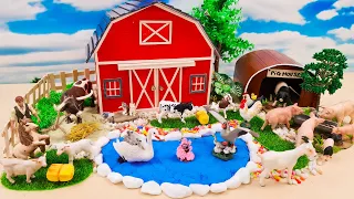 5 Minutes Challenge 🔥 Build Best Creative Miniature Cattle Farm and Bardyard Animal - Mini Farm