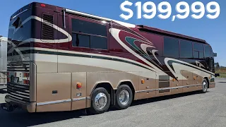 Test Driving a 2000 Prevost H3 45 Marathon Coach