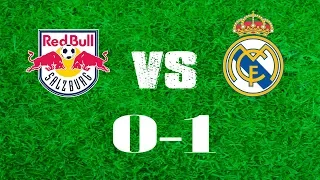 Highlights Salzburg vs Real Madrid (0-1) Friendly Match. 8 August 2019