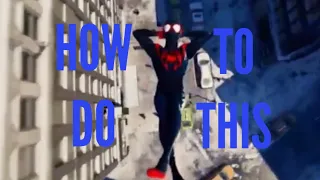 How to do air & swinging tricks in Spider-Man: Miles Morales