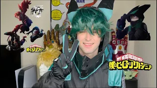 My Hero Academia Deku World Heroes Mission Suit. Unboxing AND try on. Ezcosplay. WOW!