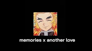 memories x another love slowed tiktok version with lyrics.