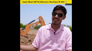 Gajab Ka experiment Amit bhai versis cement mixture machine