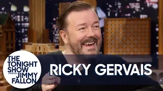 Ricky Gervais Rips on Annoying Travelers and Why Death Is Like Stupidity