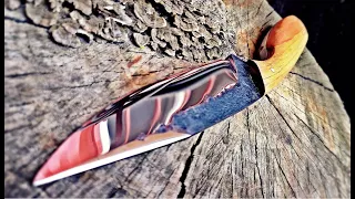 Making a Knife from Plow Parts