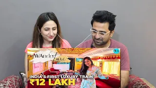 Pak Reacts to Expensive Train Journey In India | Palace On Wheels At ₹12.4 Lakhs | WanderLuxe Ep 9