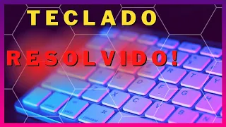 COMO RESOLVER TECLADO DESCONFIGURADO - WINDOWS 11 - 2024