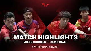 Wong Chun Ting/Doo Hoi Kem vs Wang Chuqin/Sun Yingsha | XD | Singapore Smash 2022 (SF)