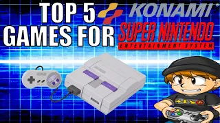 Top 5 KONAMI Games for the SNES